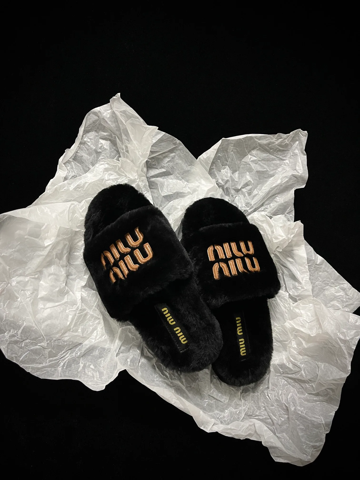 Тапочки Женские Miu Miu 189630