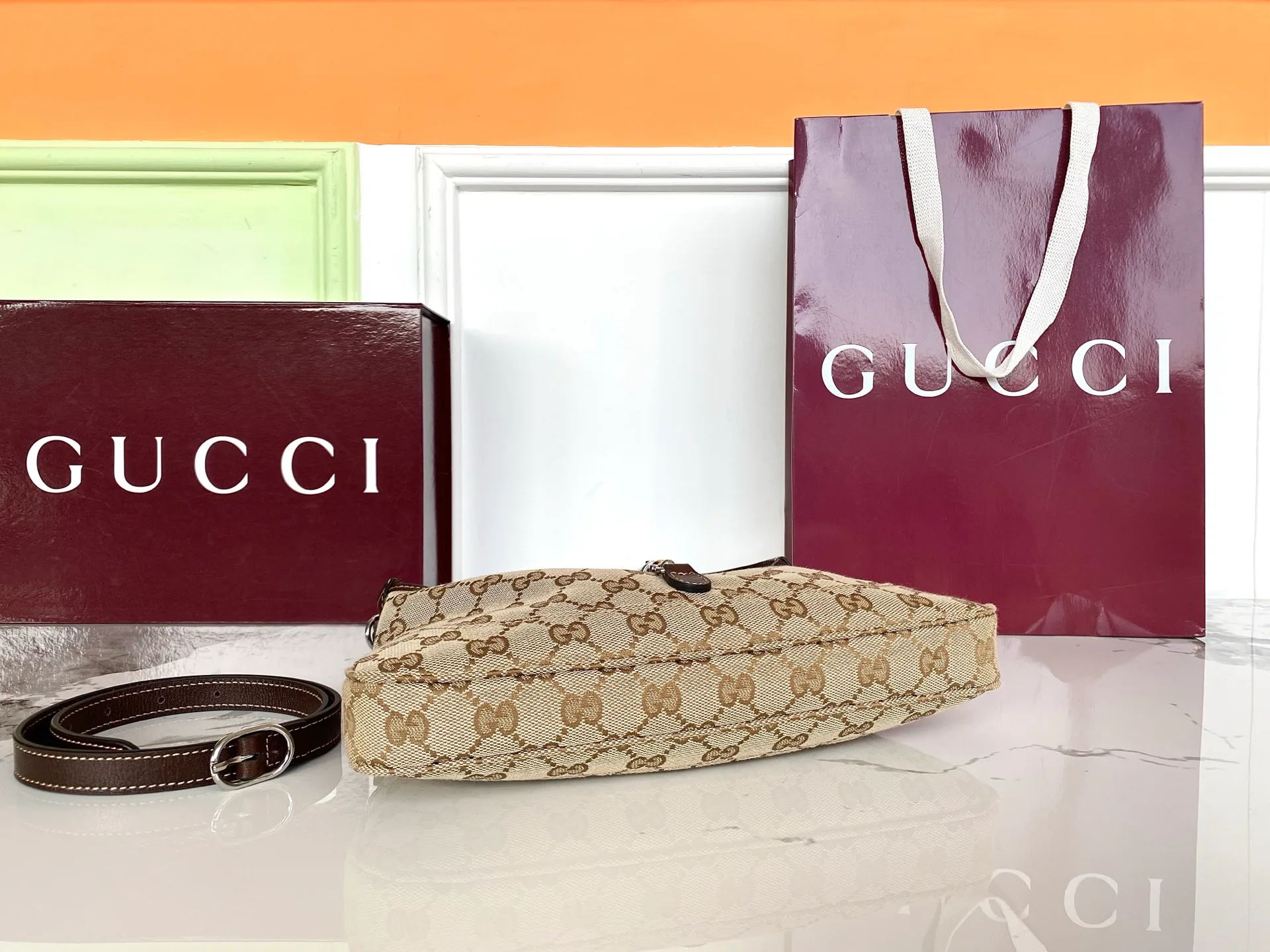 Сумки На Ремне Женские Gucci 10415424