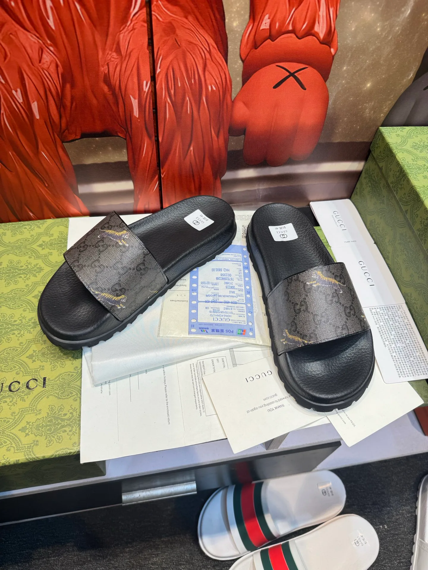 Шлепанцы Женские Gucci 10313913