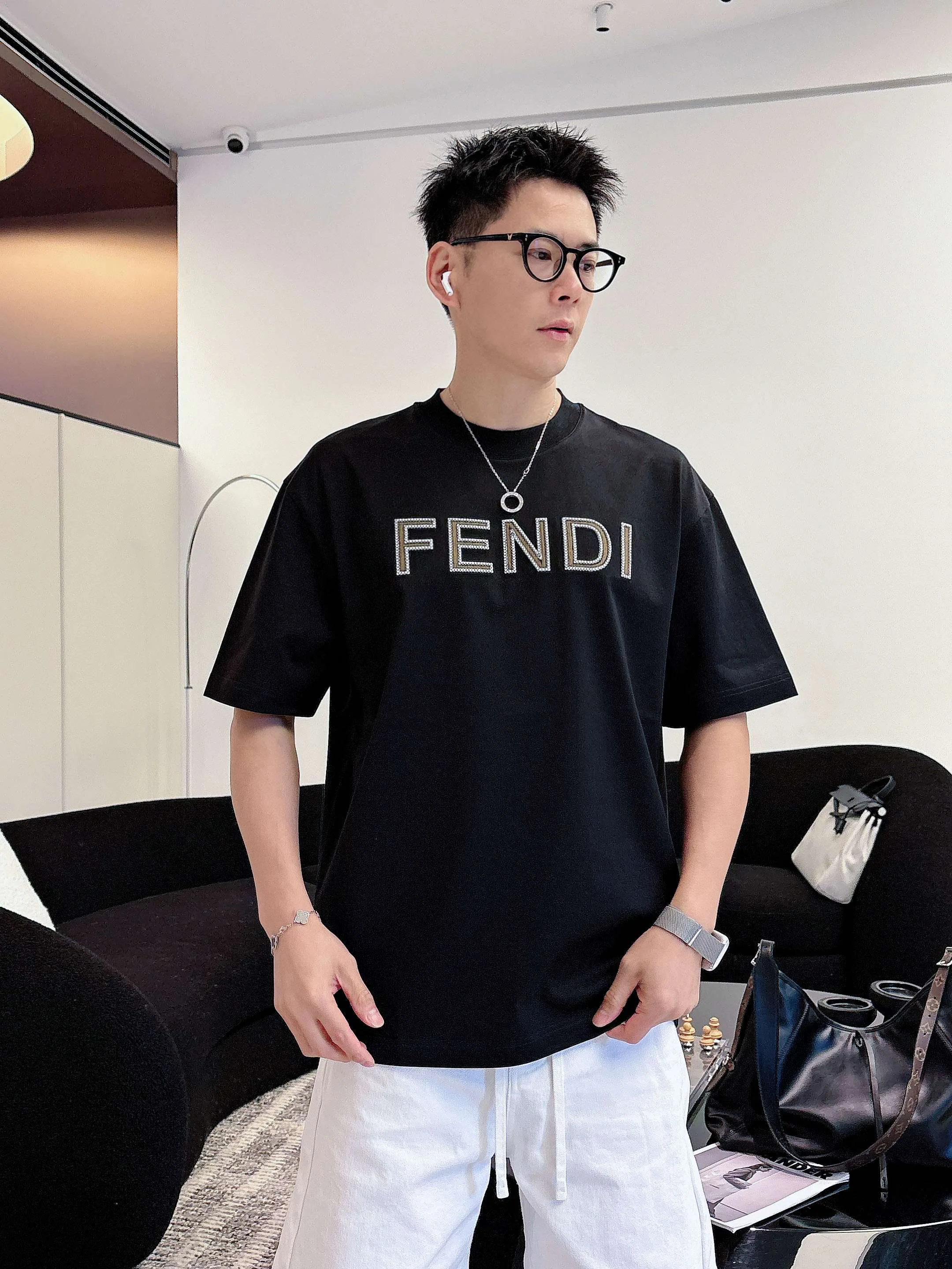 Футболки Мужские Fendi 9526535