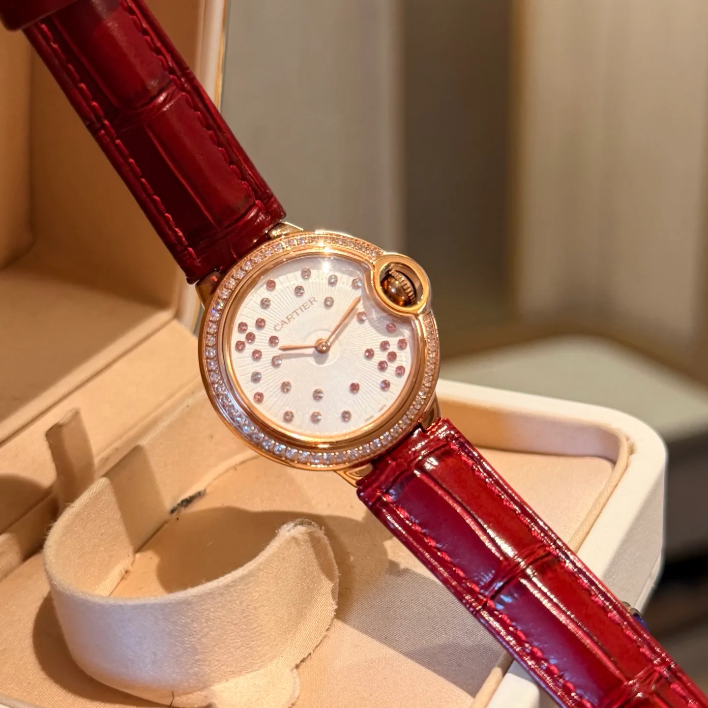 Часы Женские Cartier 749932