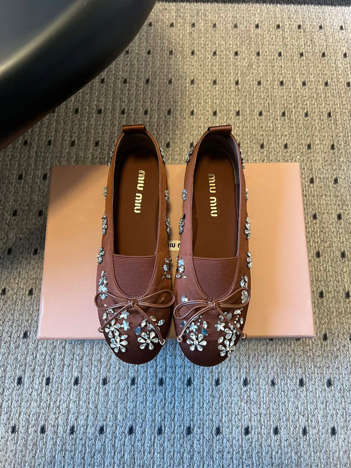 Балетки Женские Miu Miu 1736256