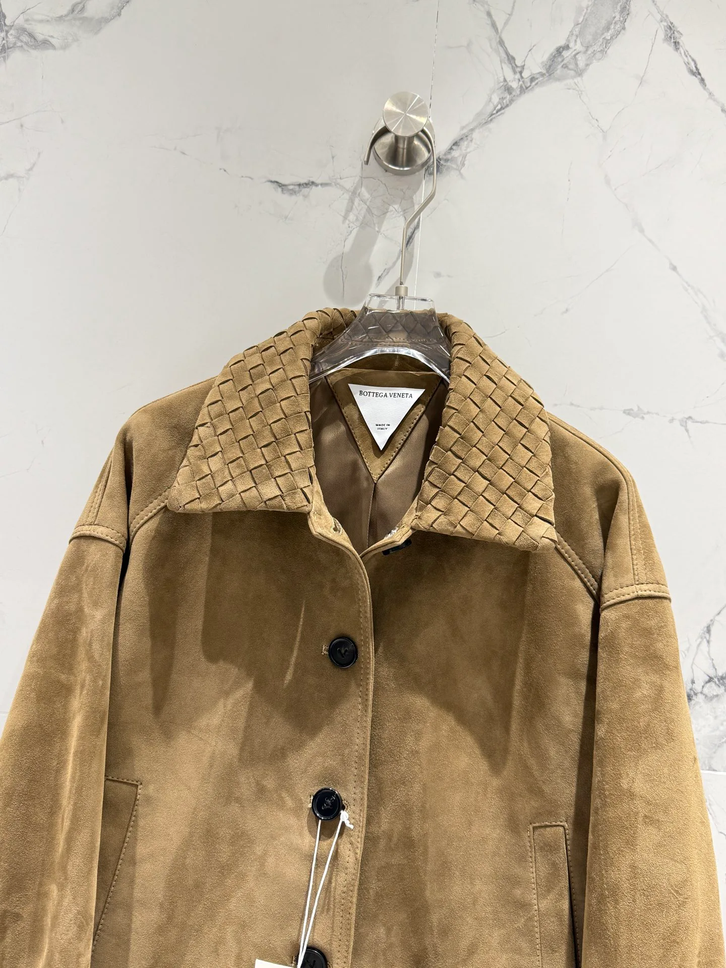 Кожаные Куртки И Дублёнки Женские Bottega Veneta 11428957