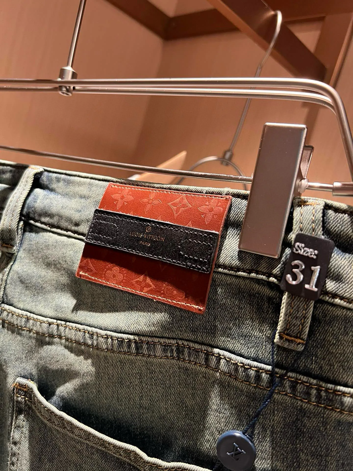 Джинсы Мужские Louis Vuitton 7122