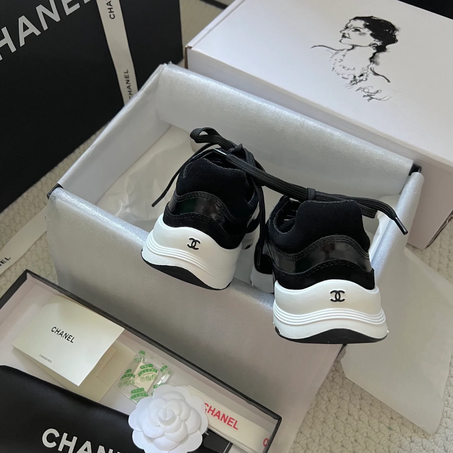 Кроссовки Женские Chanel 492031