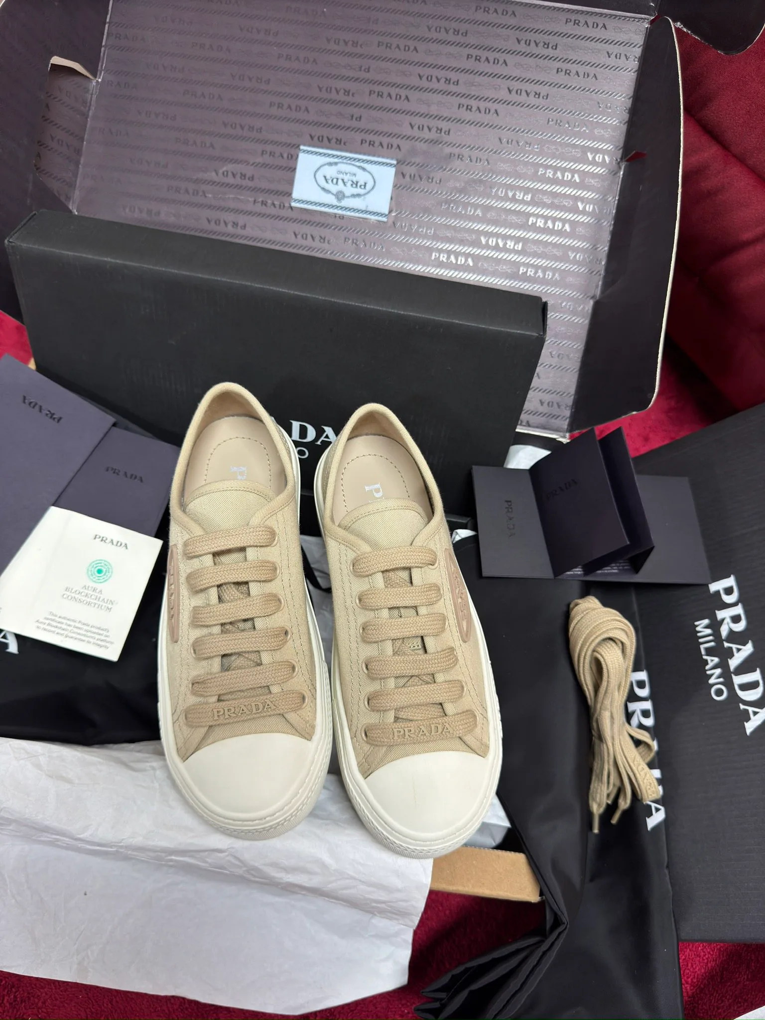 Кеды Женские Prada 5683