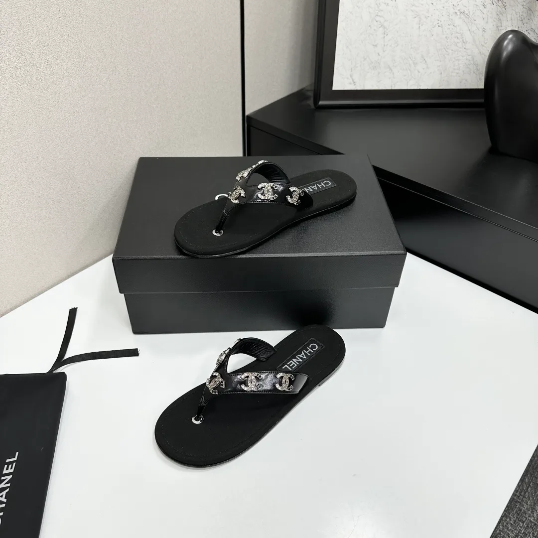 Шлепанцы Женские Chanel 1518410