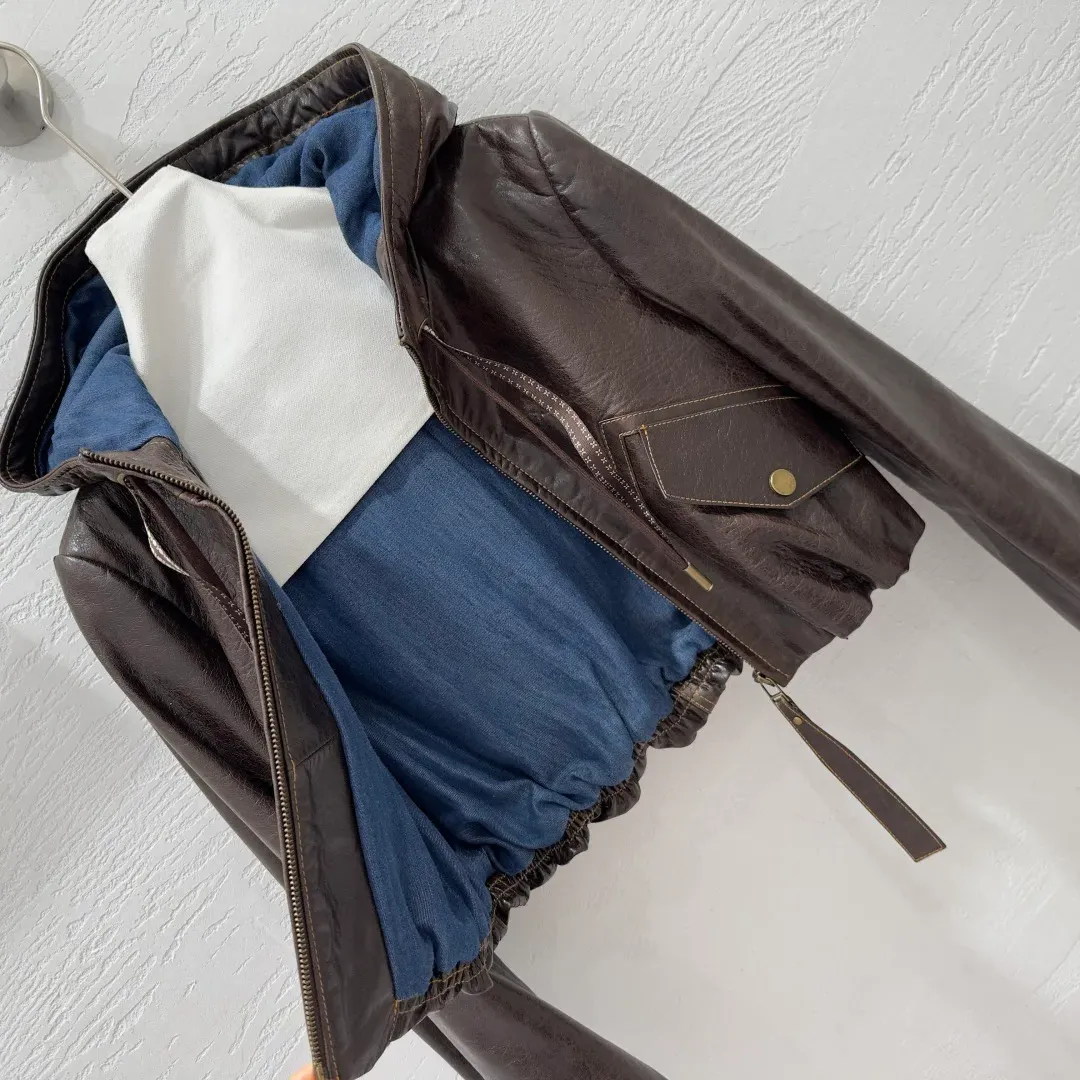 Кожаные Куртки И Дублёнки Женские Alaia 5350219