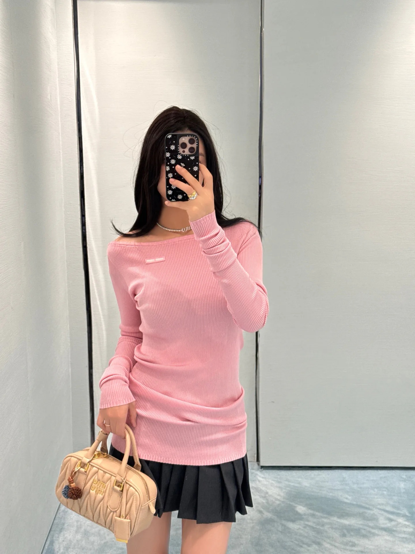Лонгсливы Женские Miu Miu 6617536