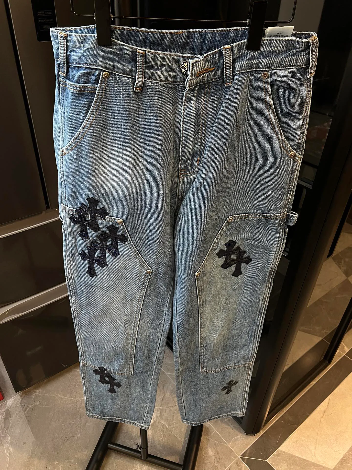 Джинсы Мужские Chrome Hearts 11523341