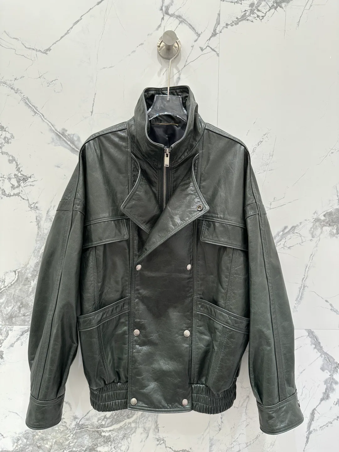 Кожаные Куртки И Дублёнки Женские Saint Laurent 11544784