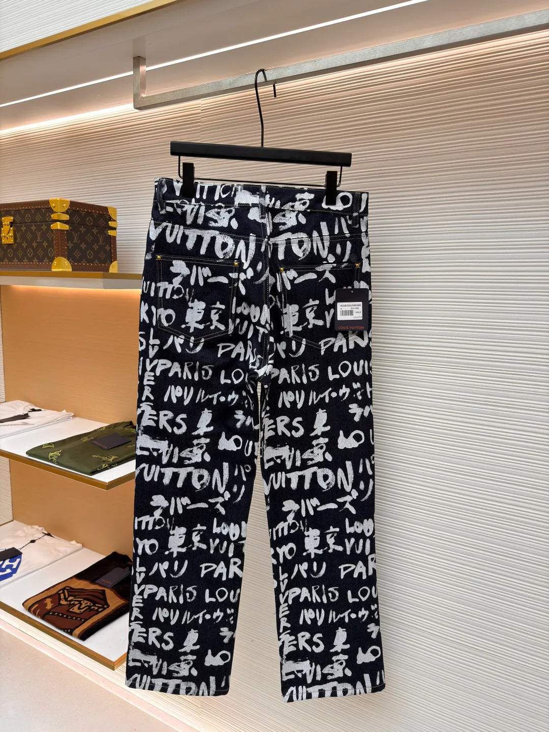 Джинсы Мужские Louis Vuitton 1566566