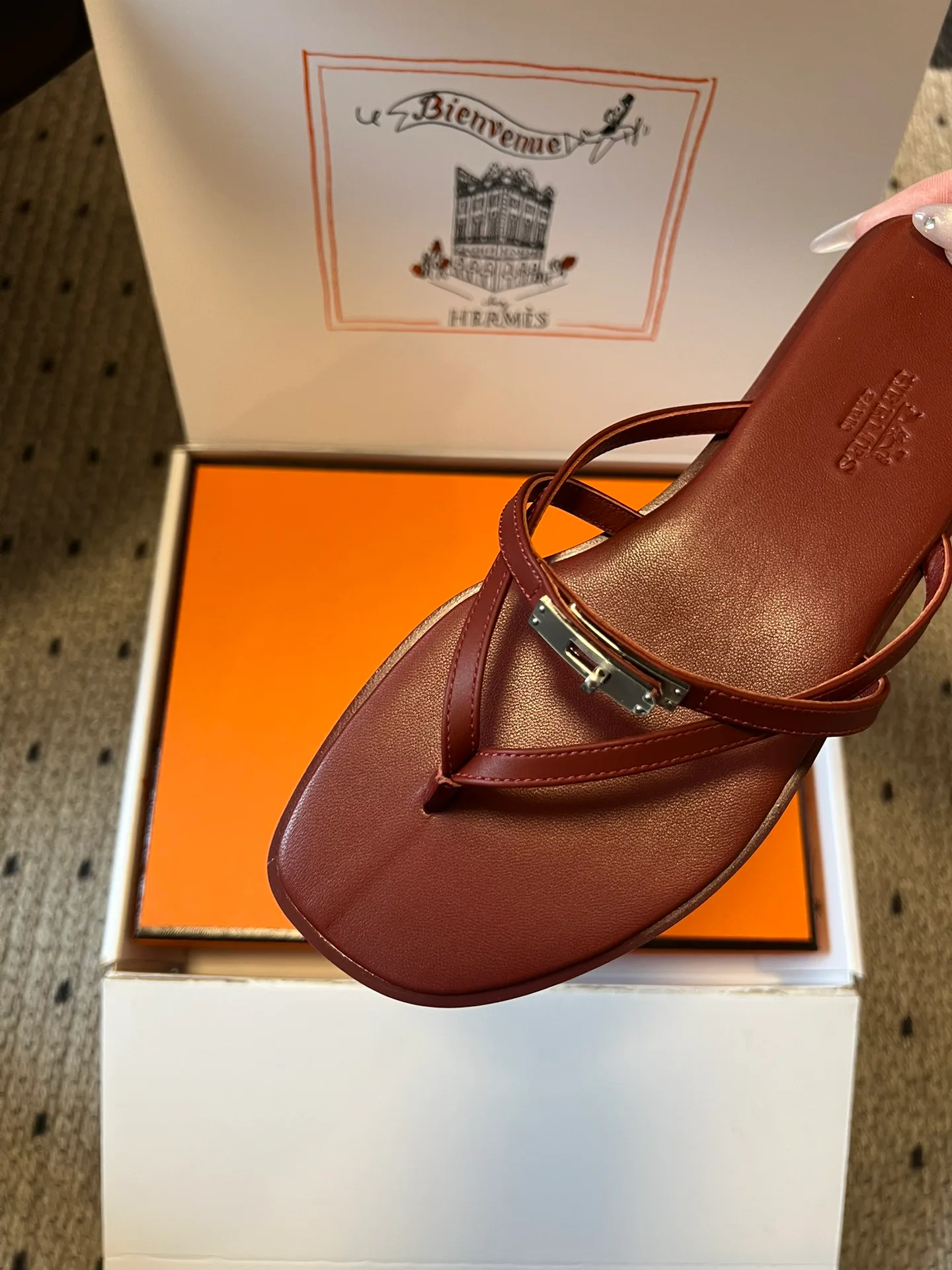 Шлепанцы Женские Hermes 10209516