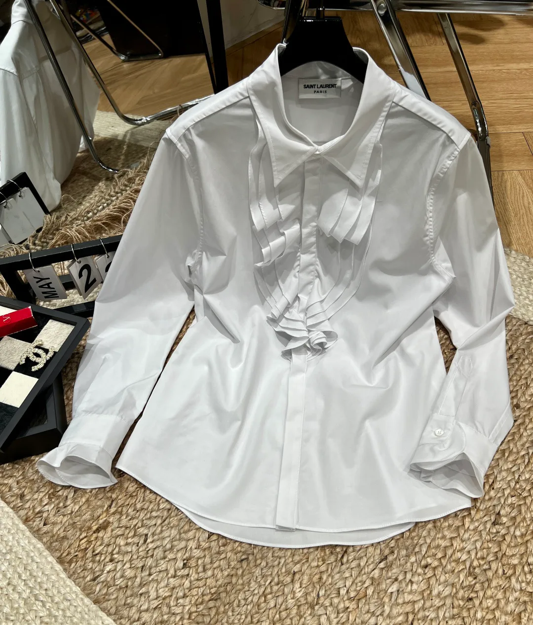 Рубашки Мужские Saint Laurent 11068277