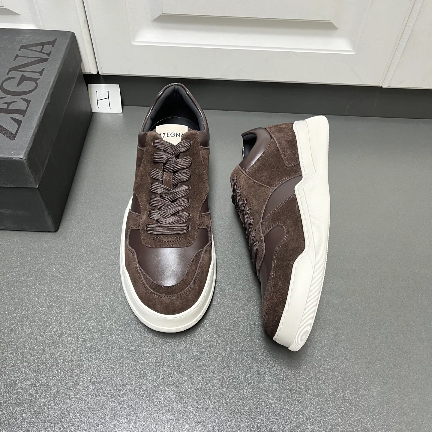 Кеды Мужские Zegna 3389448