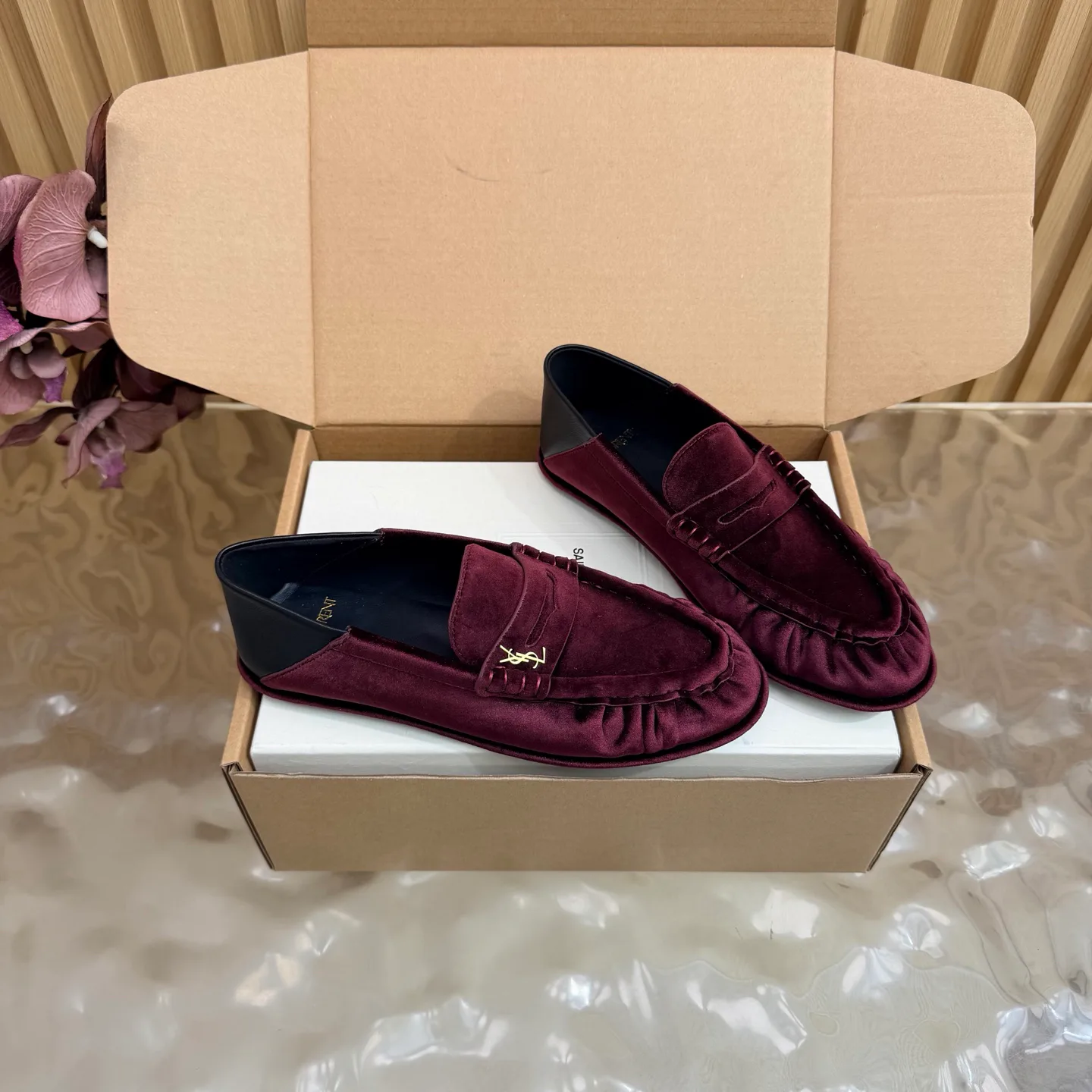 Лоферы И Мокасины Женские Saint Laurent 17926446