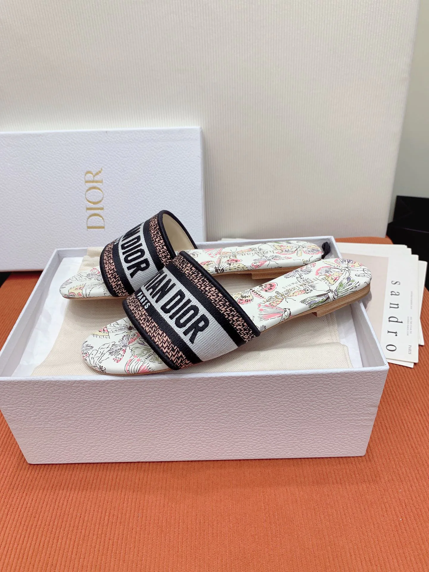 Шлепанцы Женские Christian Dior 961787