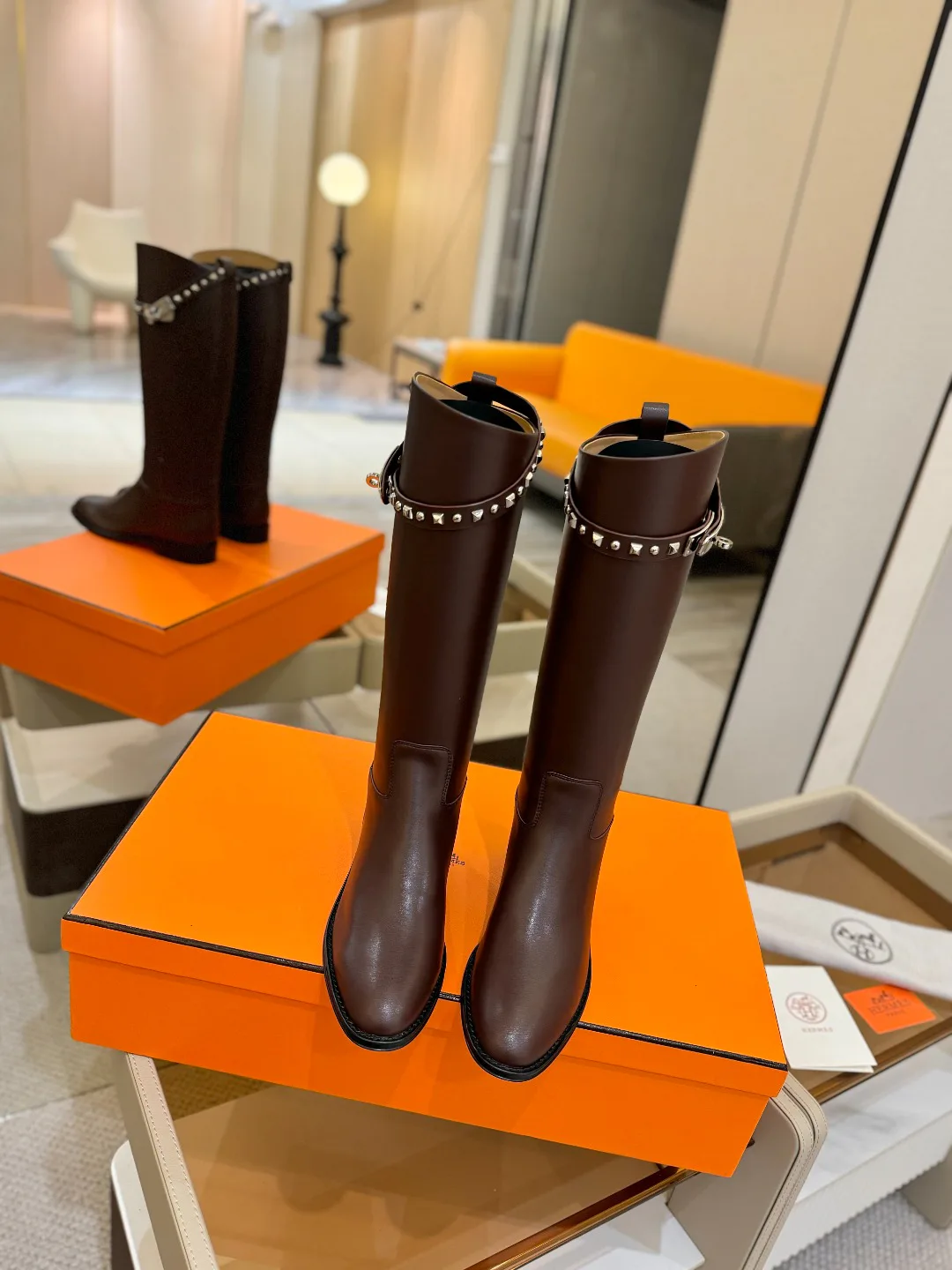 Сапоги Женские Hermes 18521288