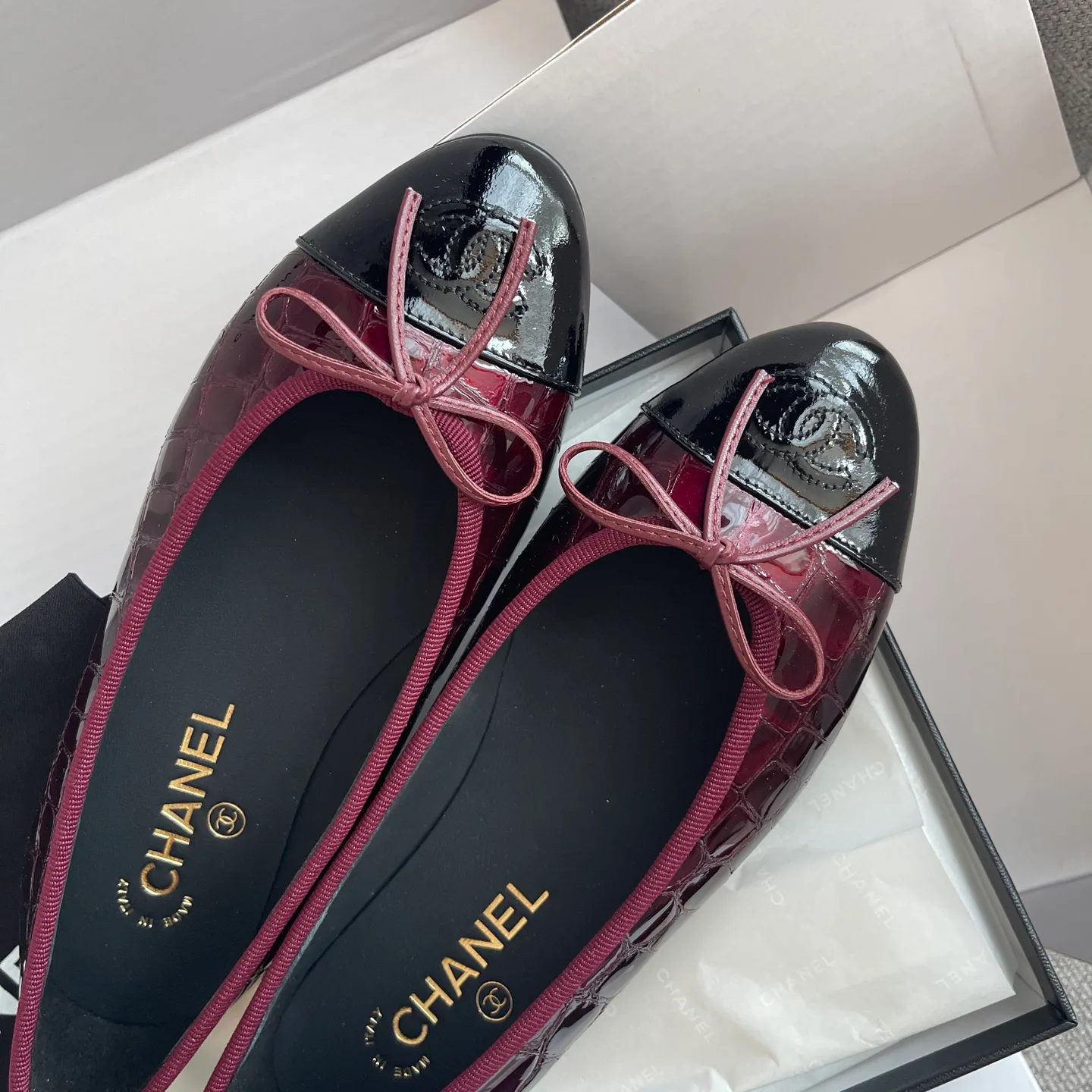 Балетки Женские Chanel 17643467