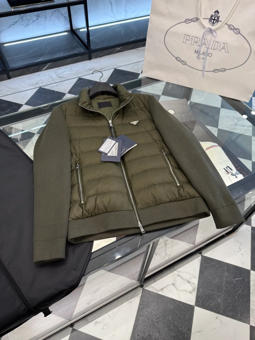 Куртки И Пуховики Мужские Prada 1749849