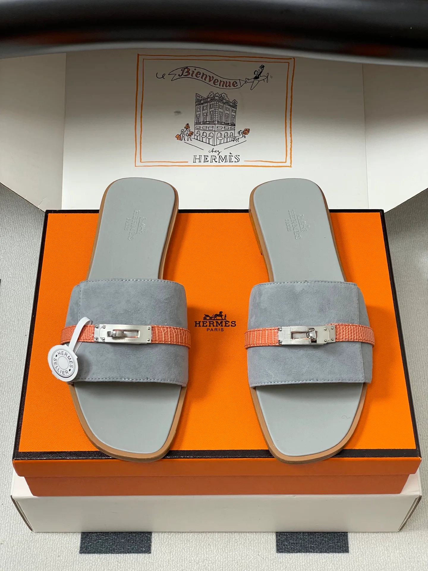 Шлепанцы Женские Hermes 59027