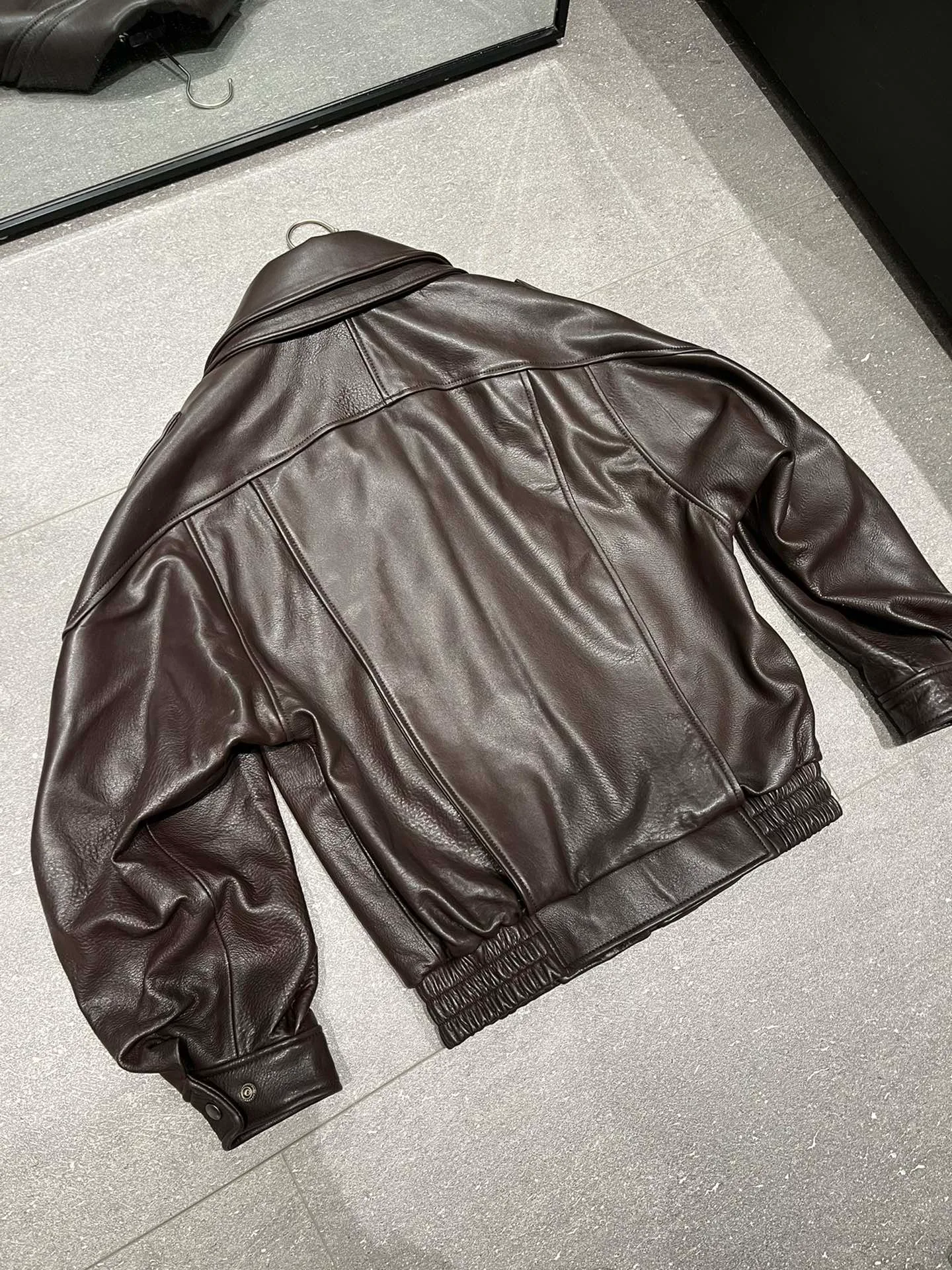 Кожаные Куртки И Дублёнки Мужские Saint Laurent 11485705