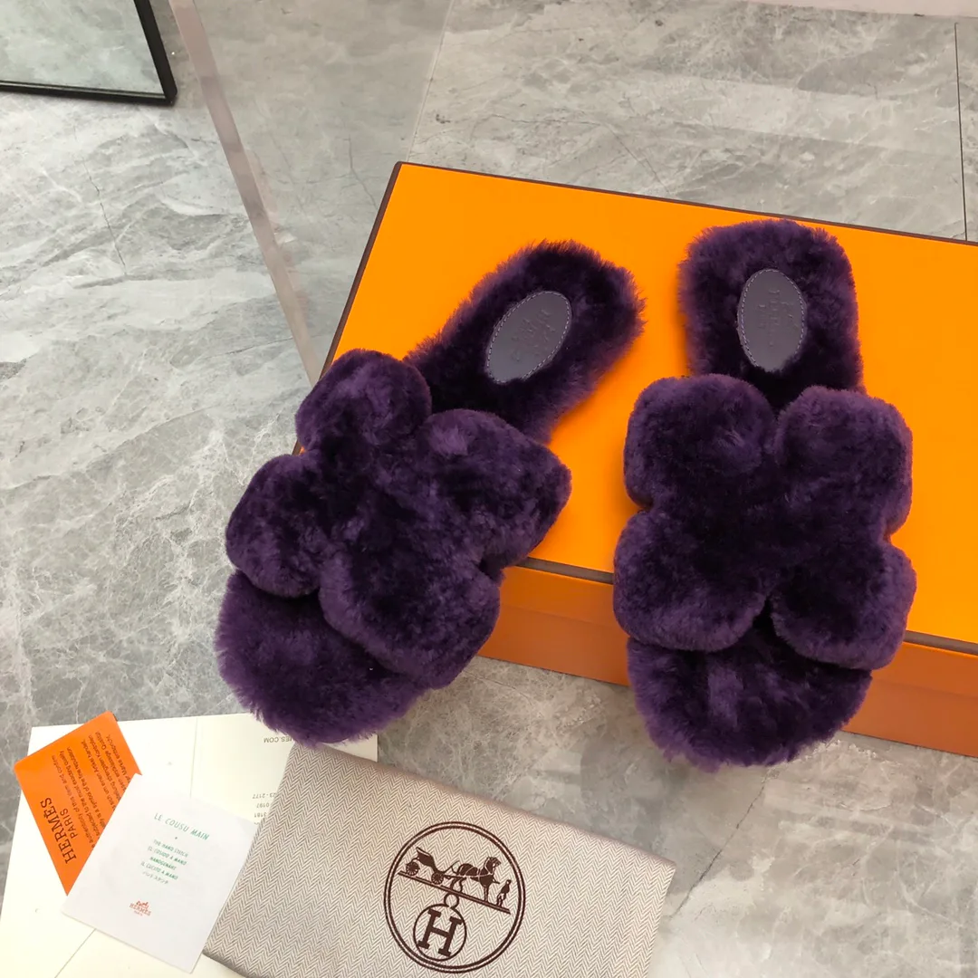 Тапочки Женские Hermes 65381