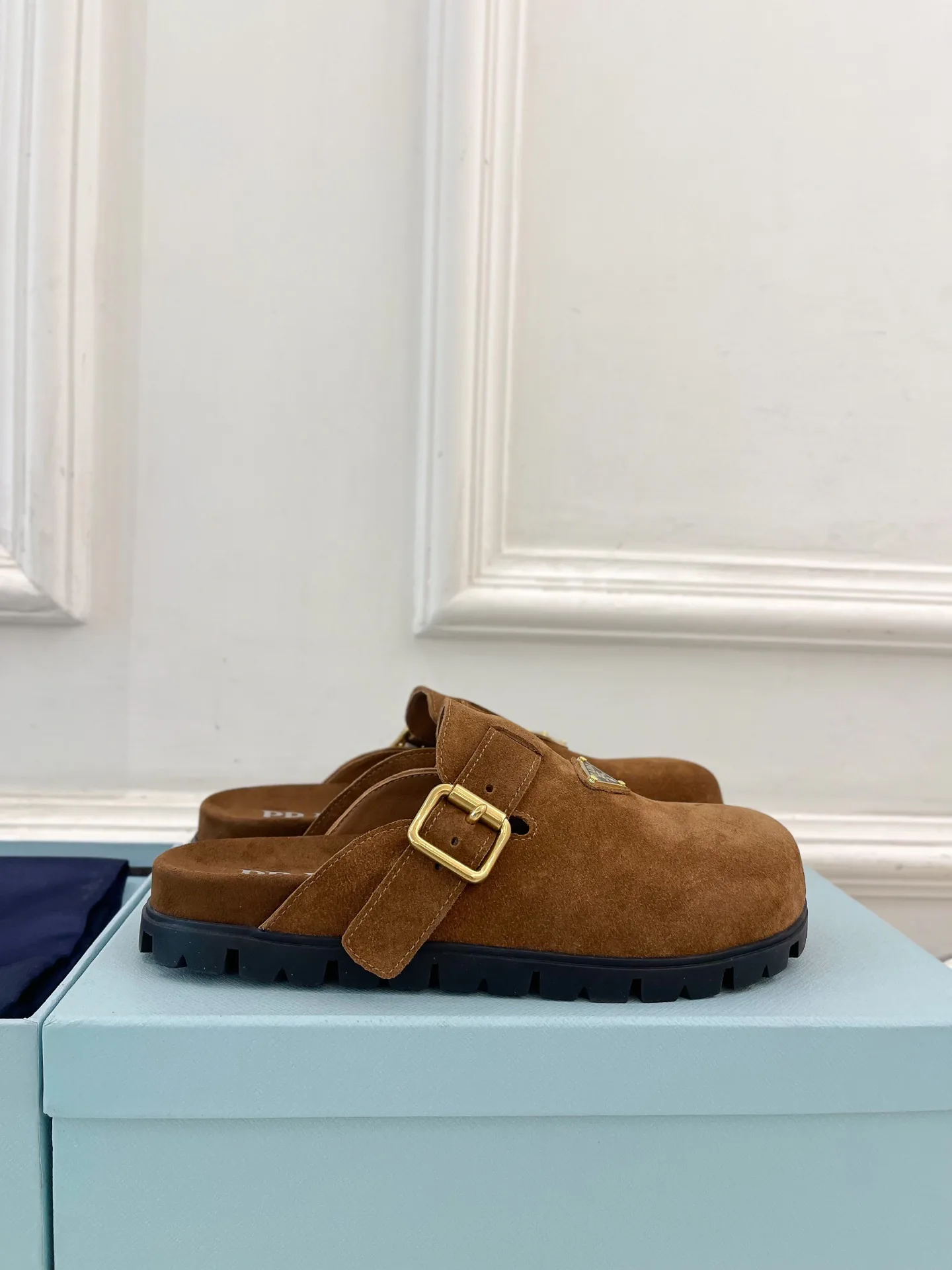 Мюли И Сабо Женские Prada 36068