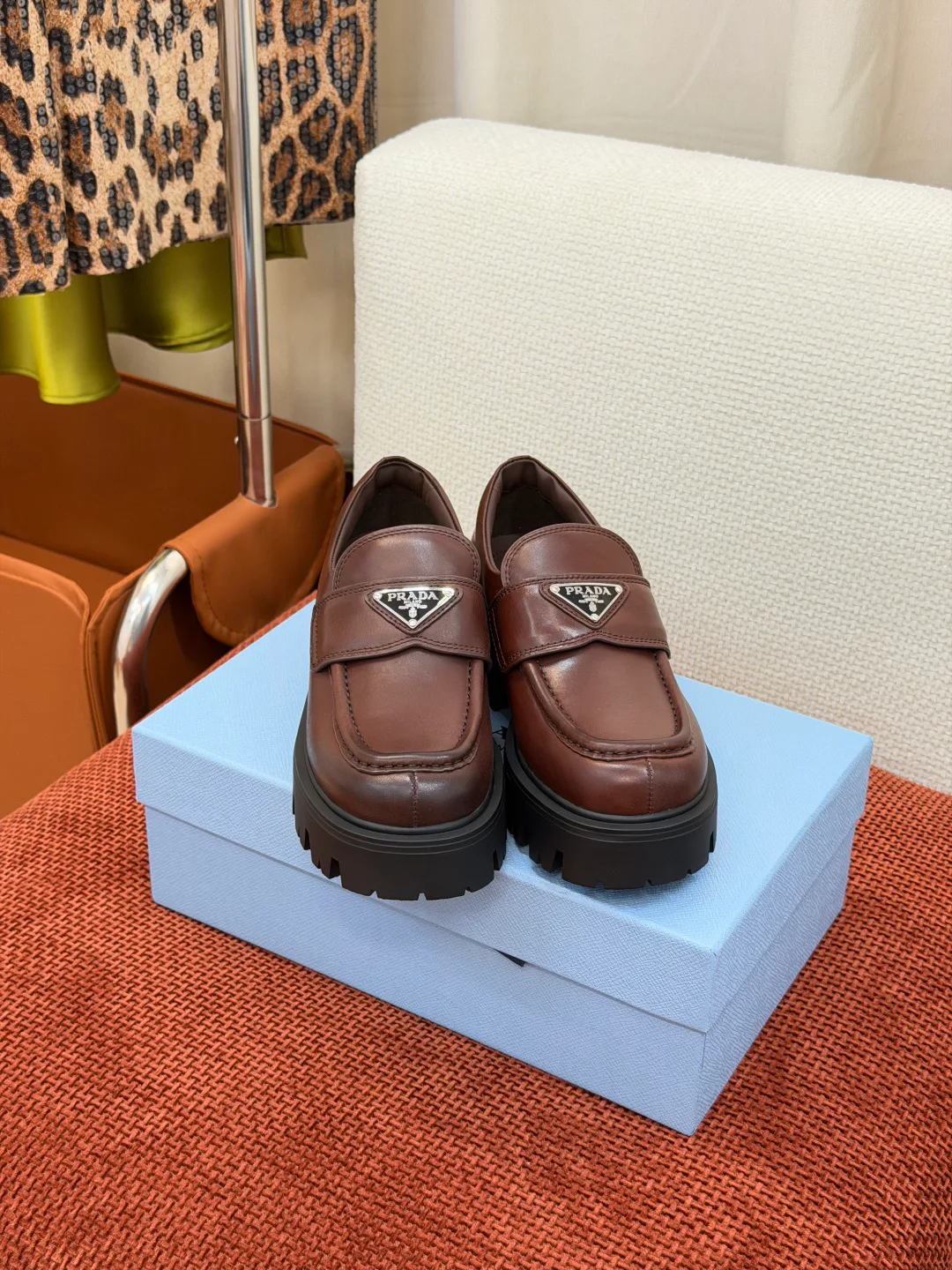 Лоферы И Мокасины Женские Prada 19619630