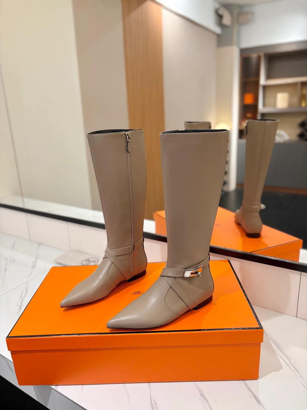 Сапоги Женские Hermes 17900405