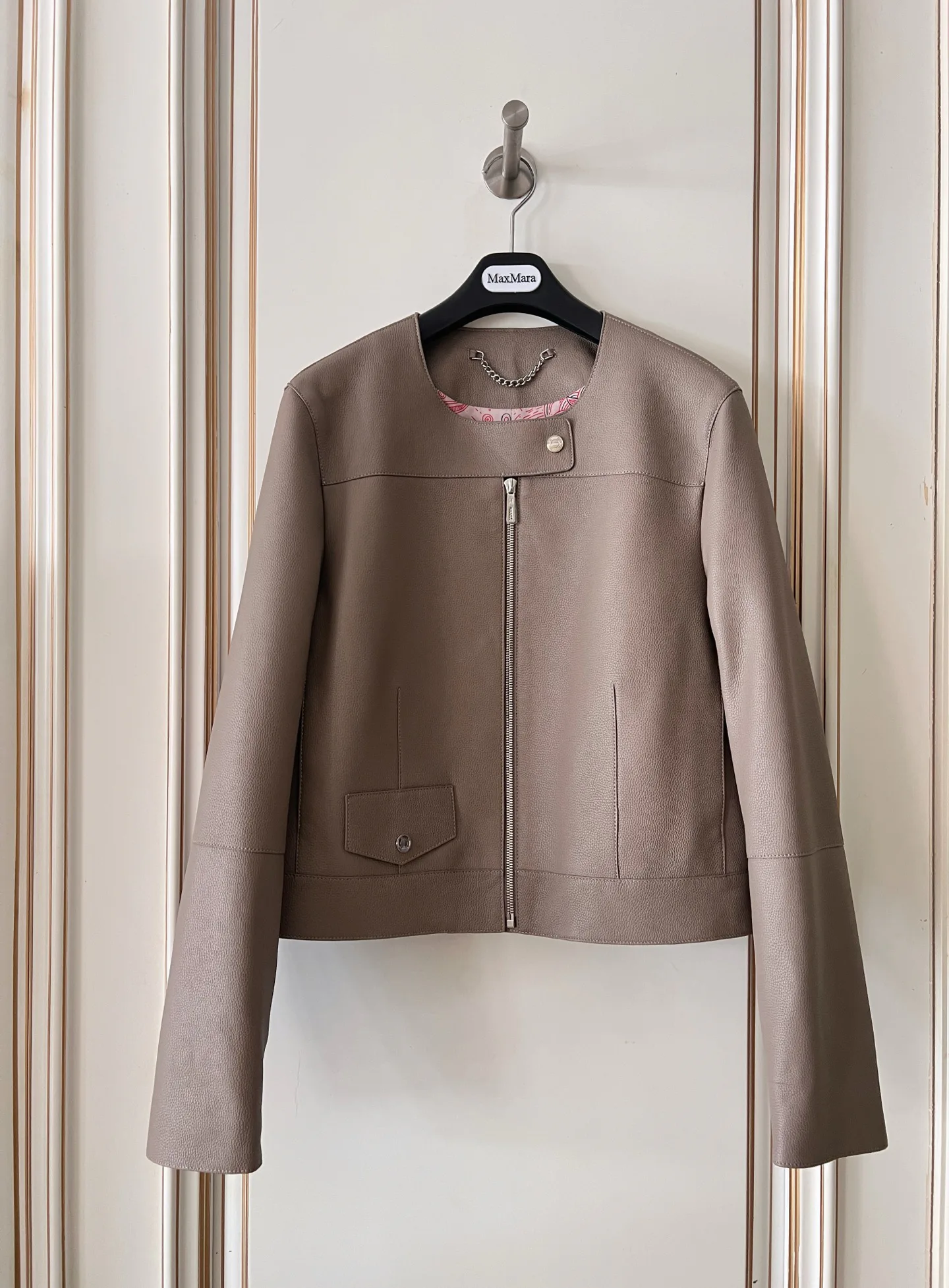 Кожаные Куртки И Дублёнки Женские Hermes 17903744