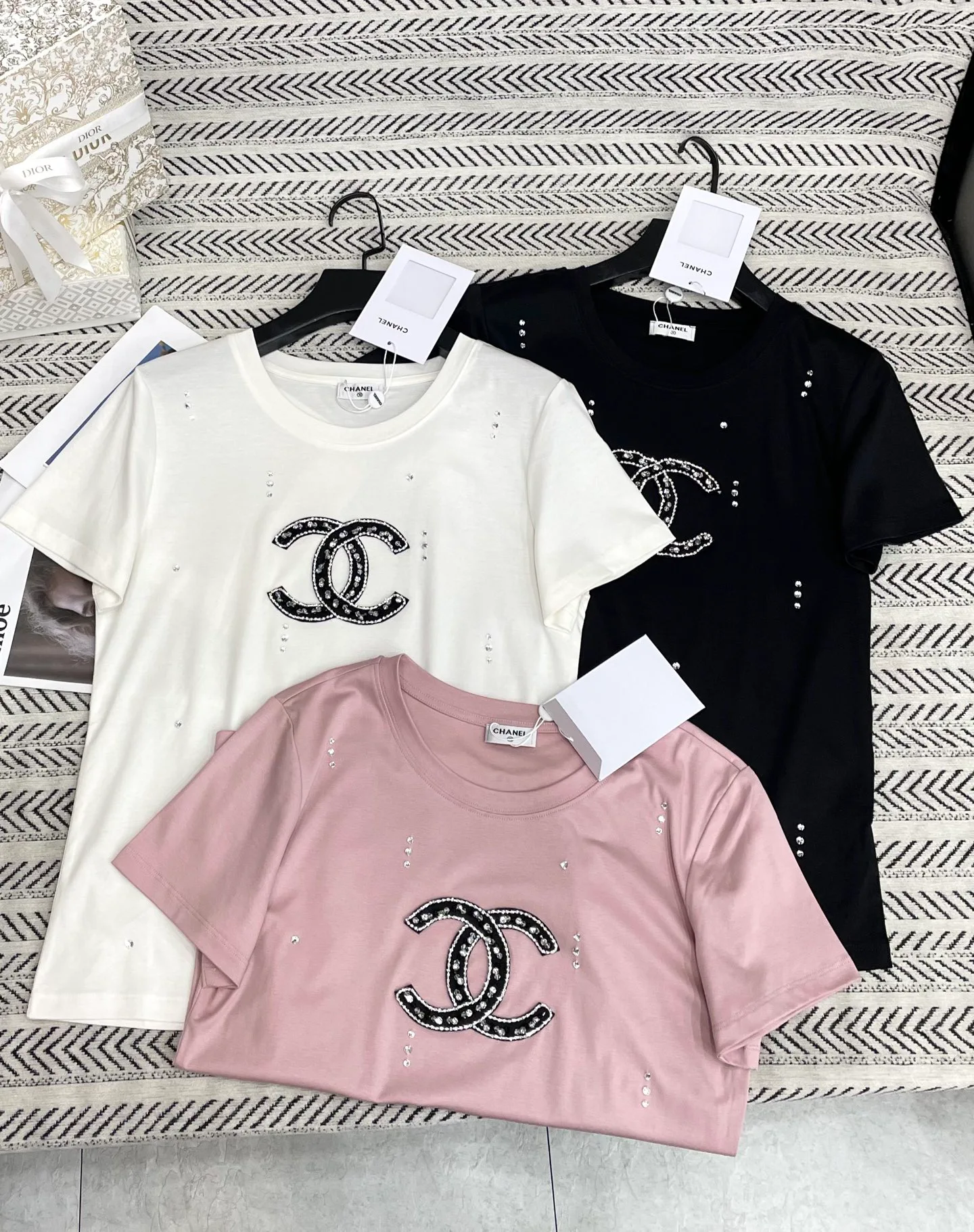 Футболки Женские Chanel 11639716