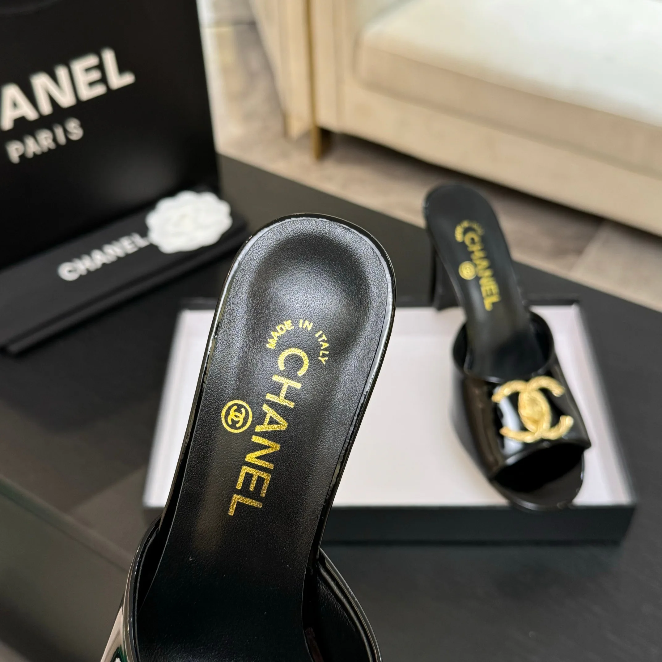 Босоножки Женские Chanel 1883514