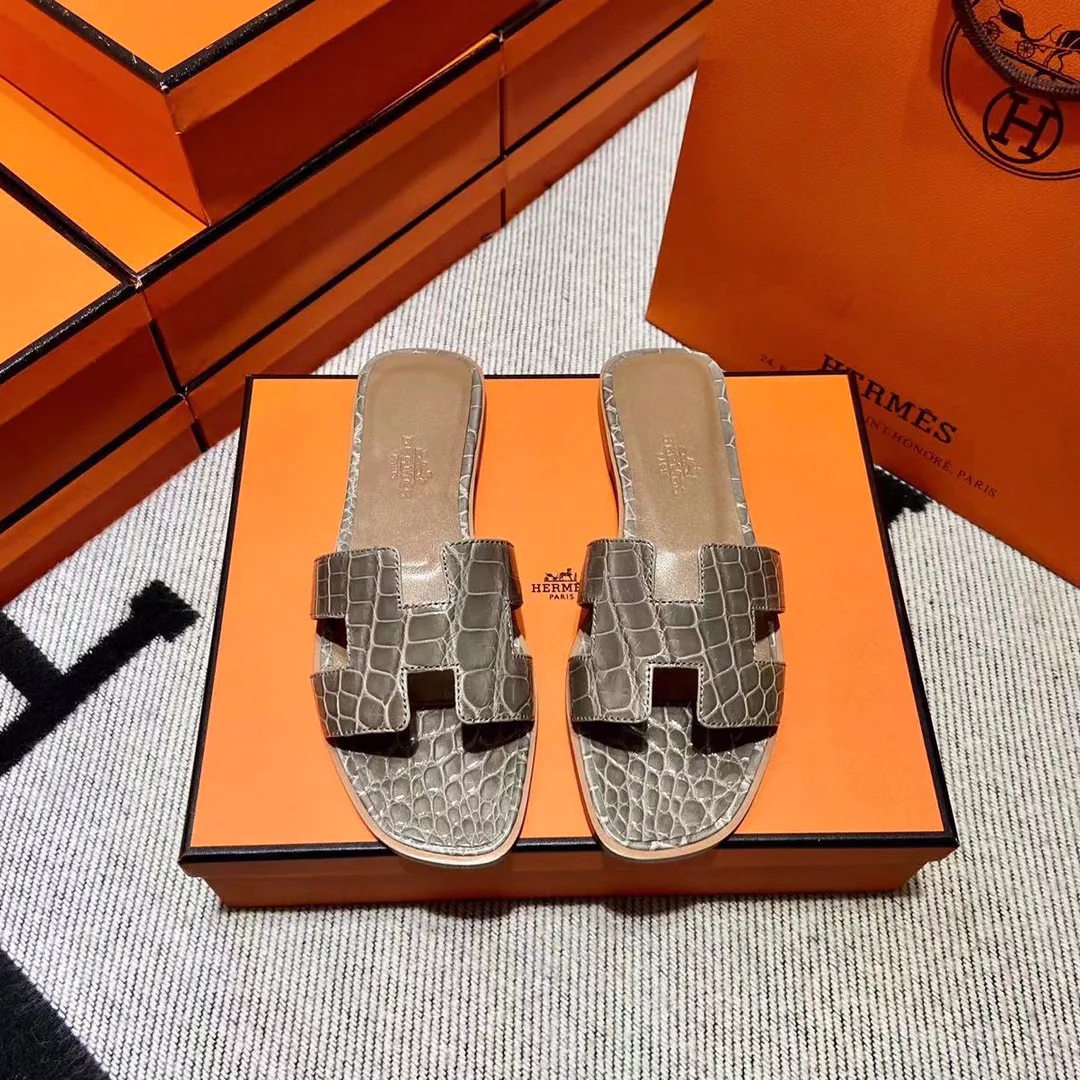 Шлепанцы Женские Hermes 4340662