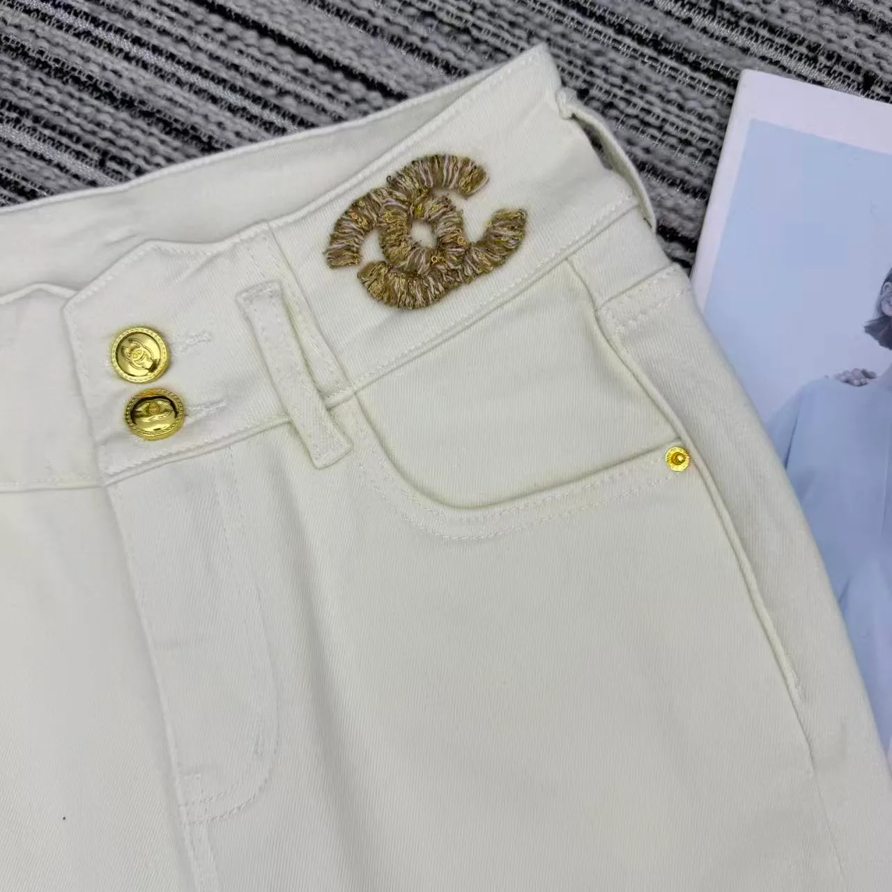 Джинсы Женские Chanel 335073