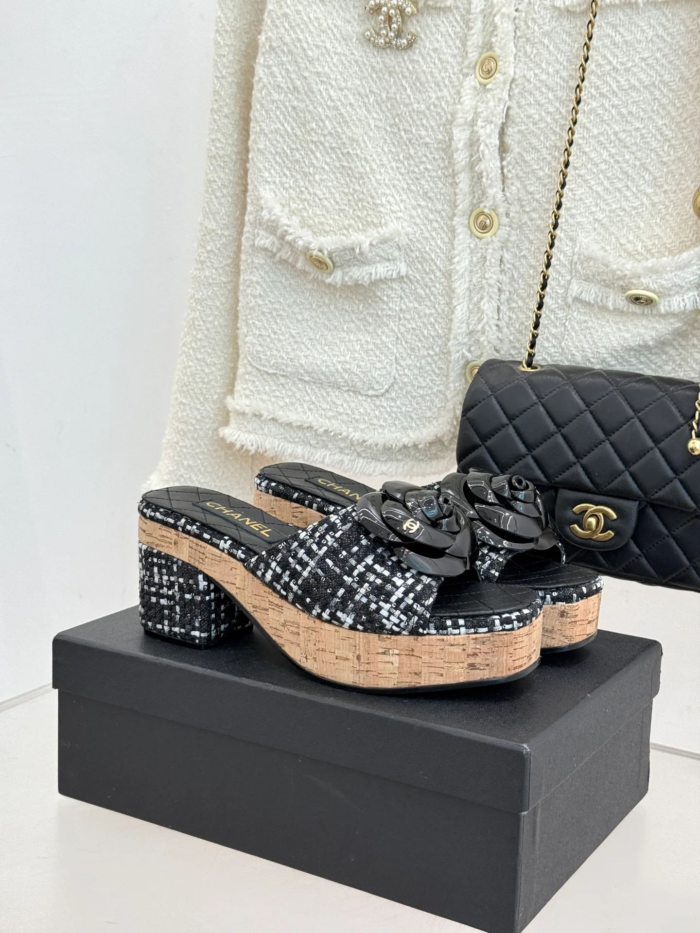 Босоножки Женские Chanel 1262095