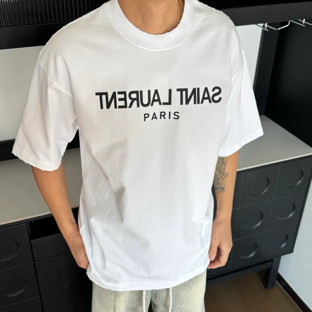 Футболки Мужские Saint Laurent 1597433