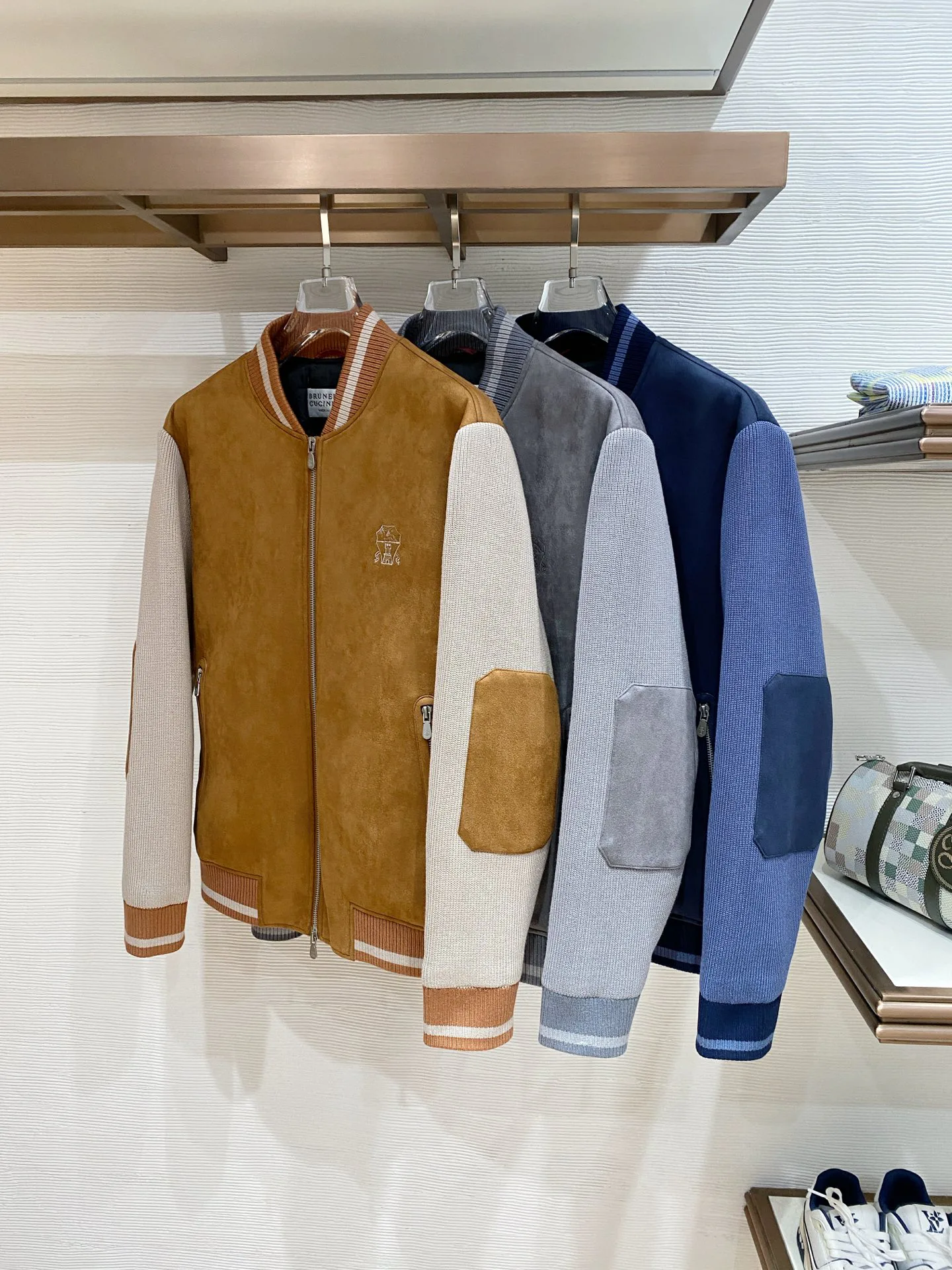 Куртки И Пуховики Мужские Brunello Cucinelli 1825991