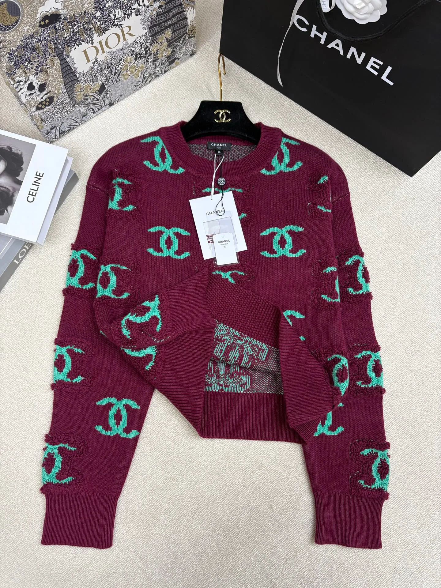 Джемперы И Свитеры Женские Chanel 1256095