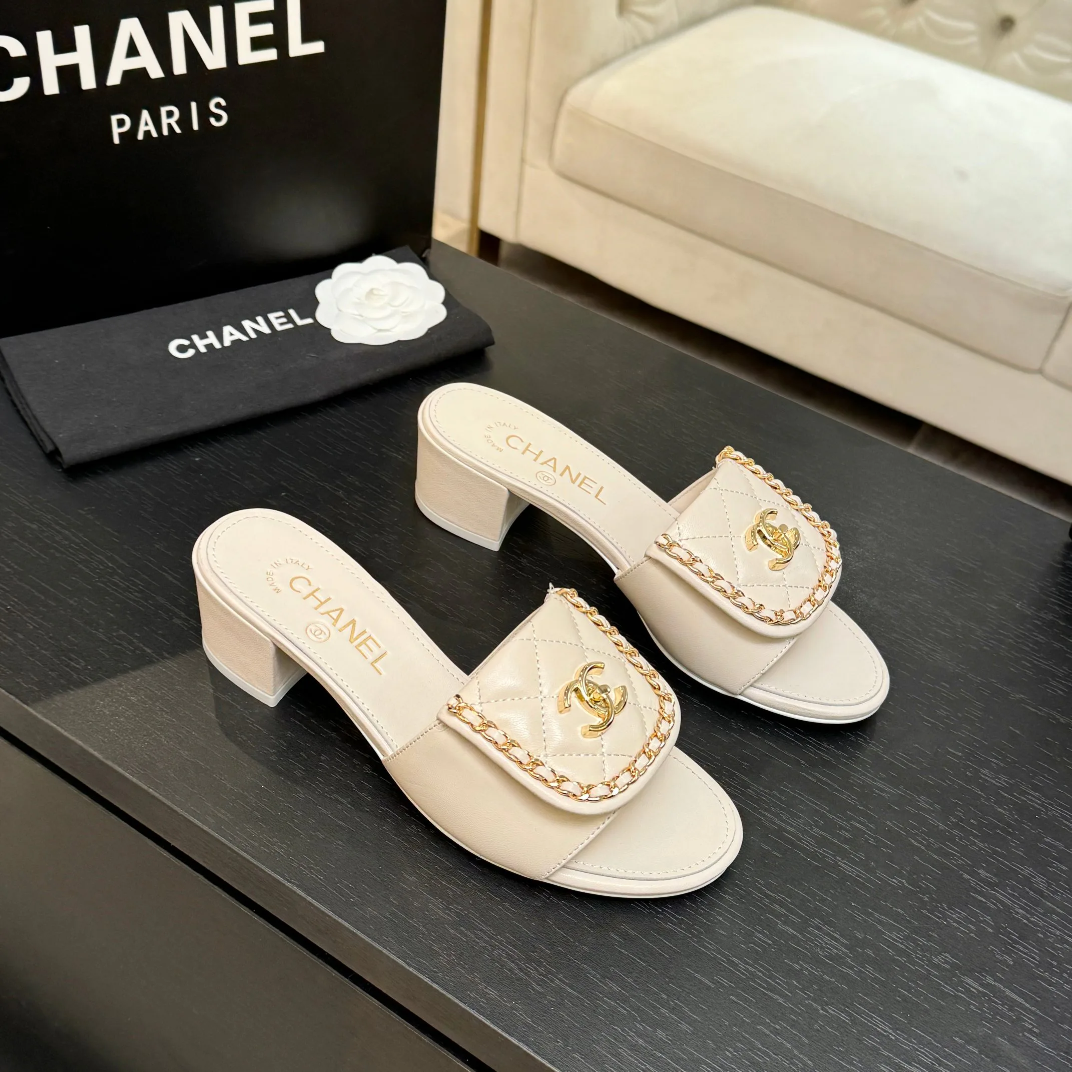 Босоножки Женские Chanel 1468210