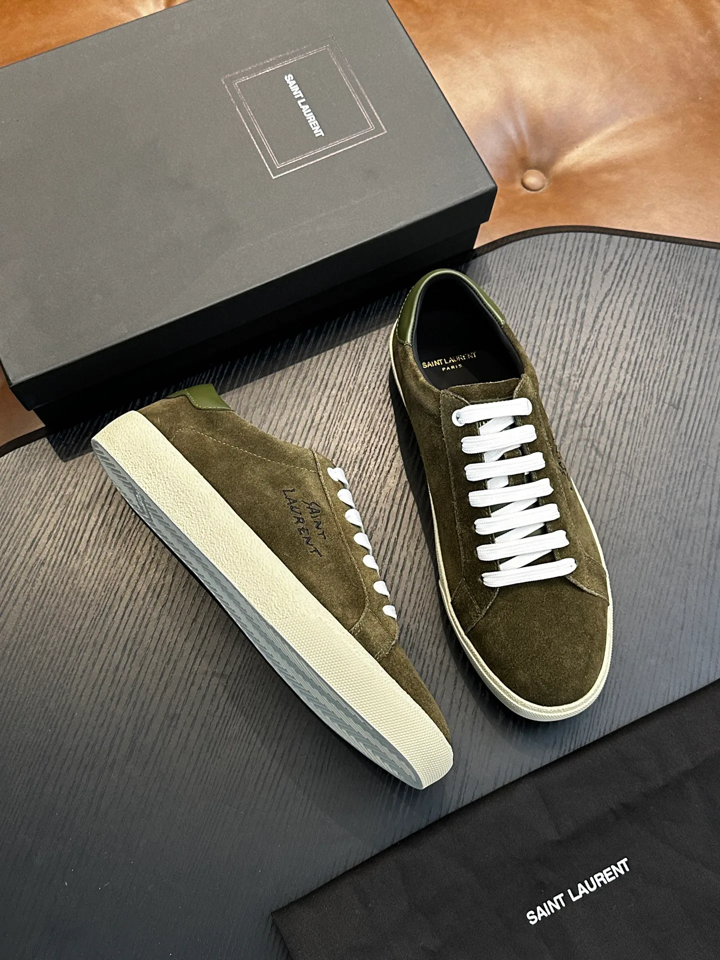 Кеды Мужские Saint Laurent 3369605