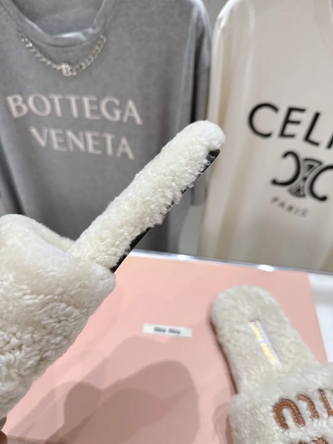 Тапочки Женские Miu Miu 65193