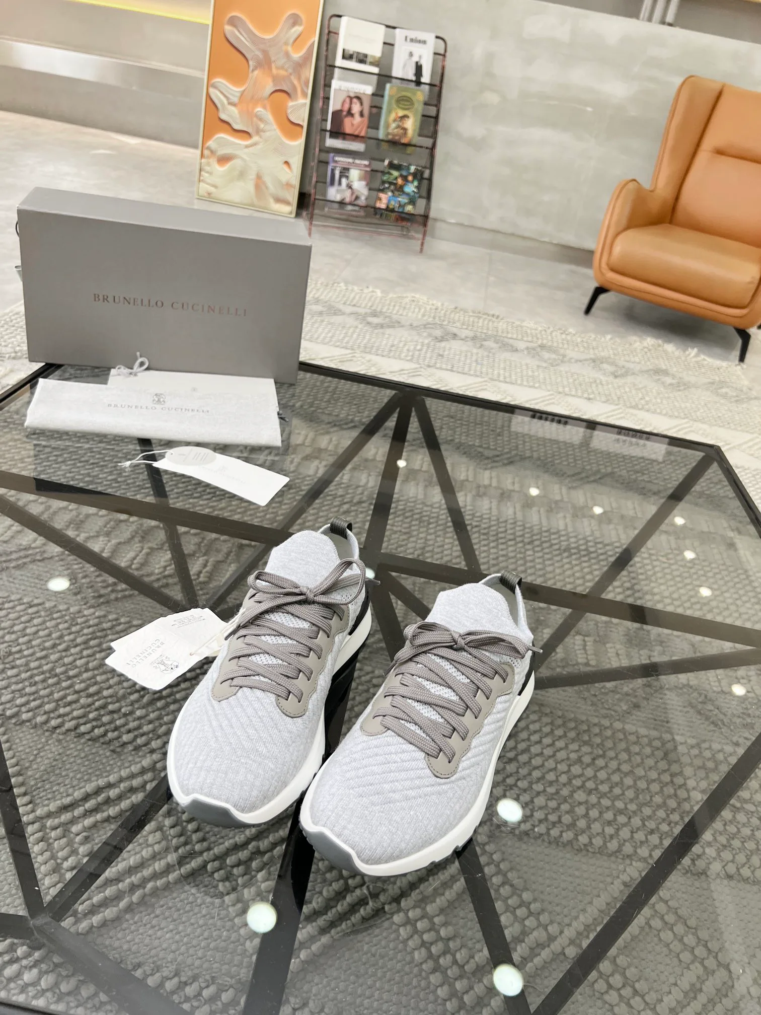 Кроссовки Мужские Brunello Cucinelli 13247569