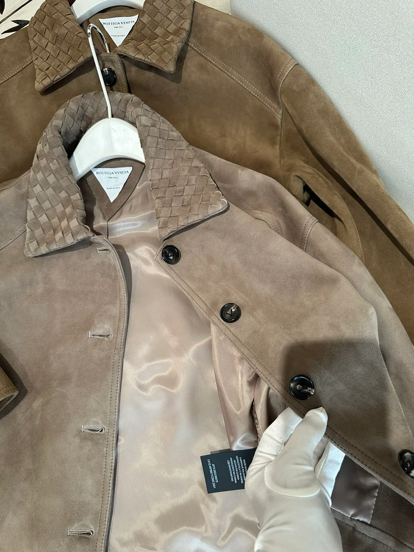 Кожаные Куртки И Дублёнки Женские Bottega Veneta 11460770