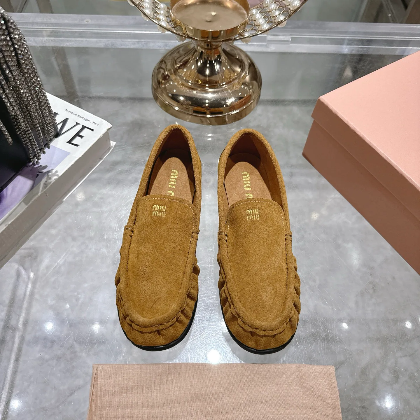 Лоферы Женские Miu Miu 397836