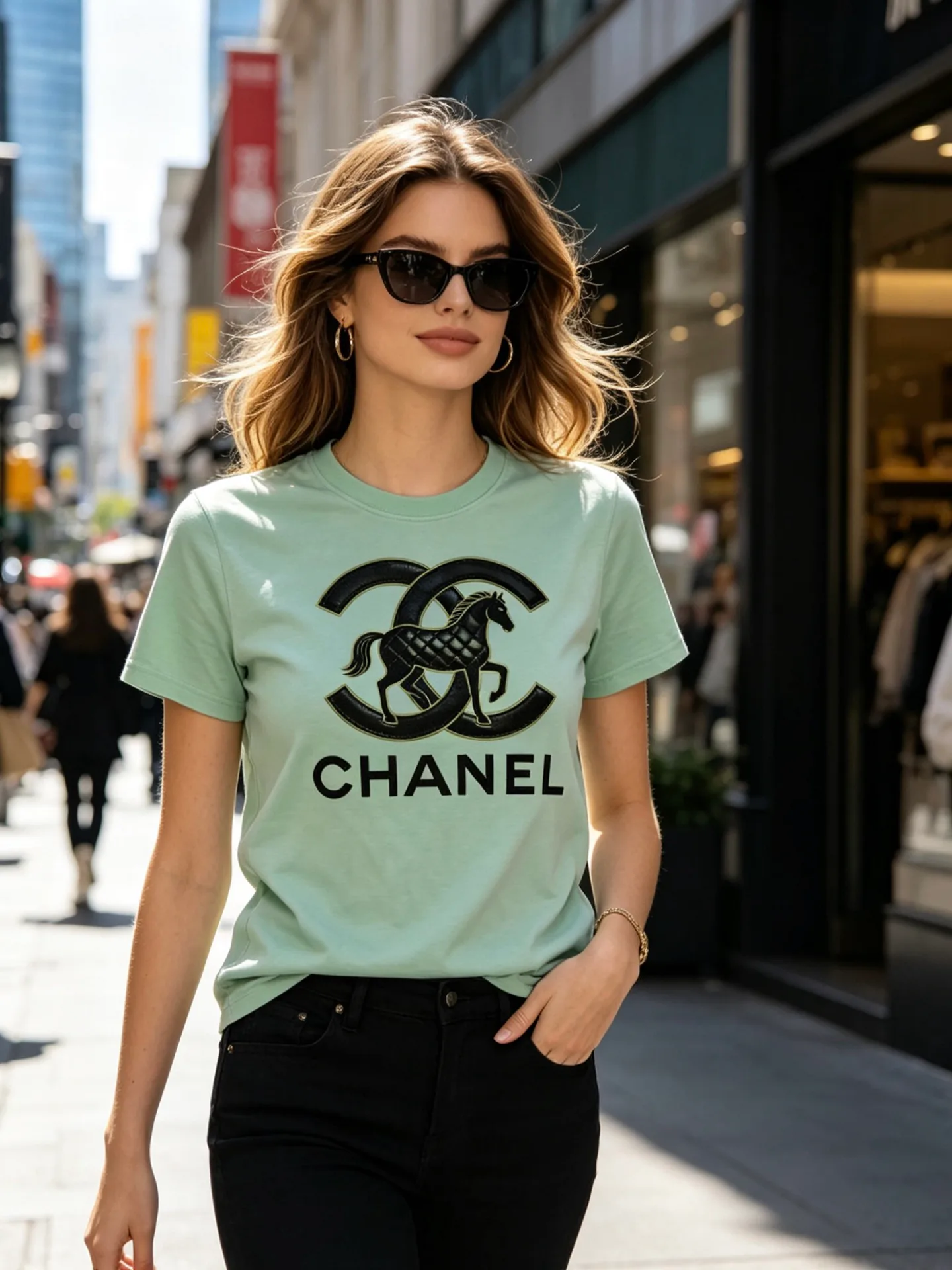Футболки Женские Chanel 13076351