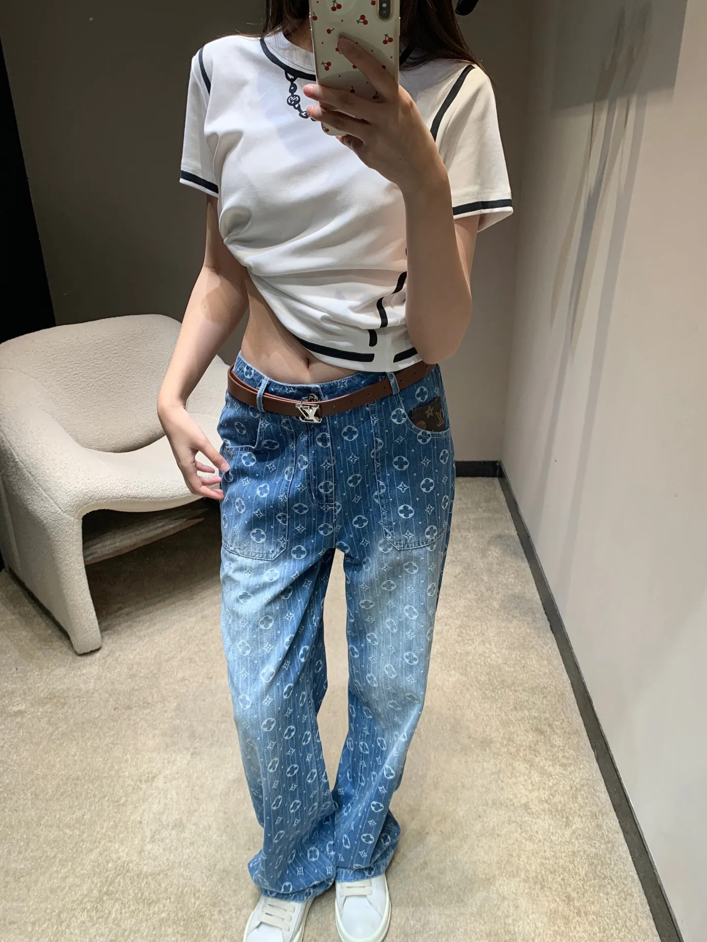 Джинсы Женские Louis Vuitton 3130292