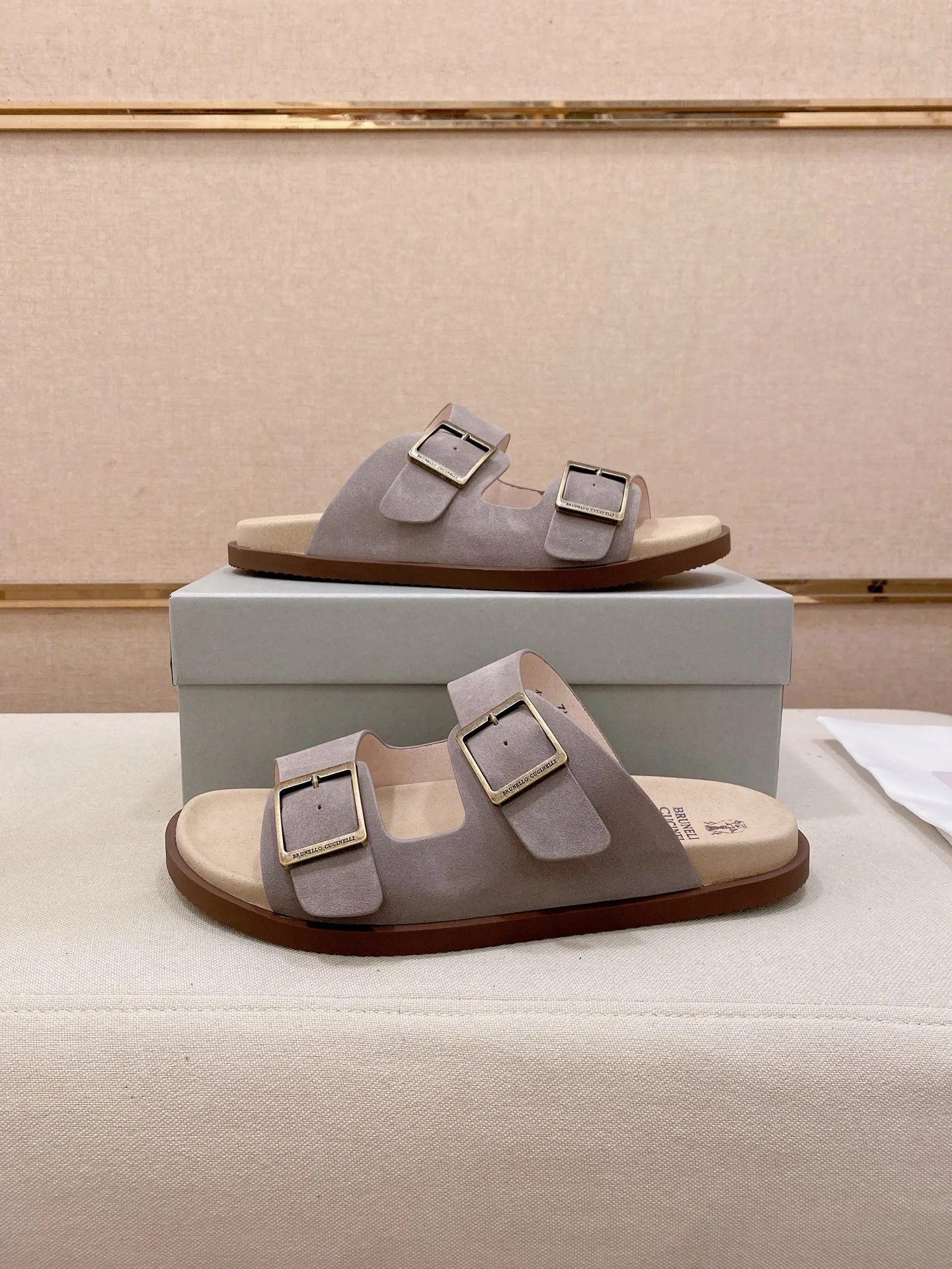 Сандалии Мужские Brunello Cucinelli 12785749