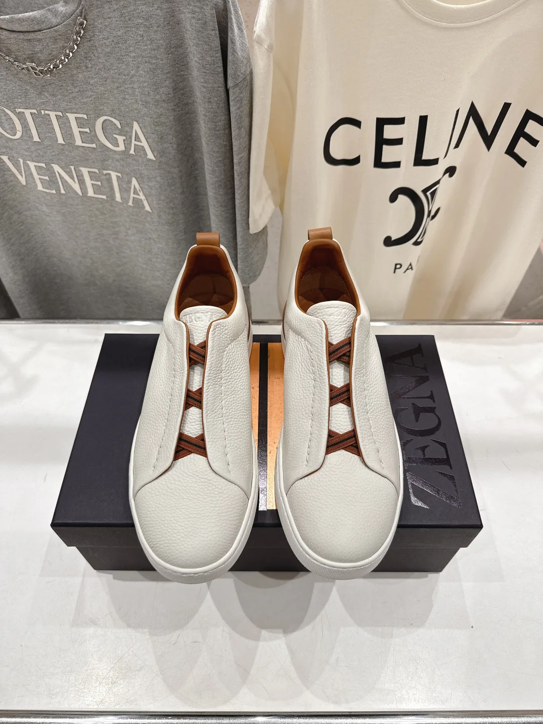 Кеды Мужские Zegna 1293785