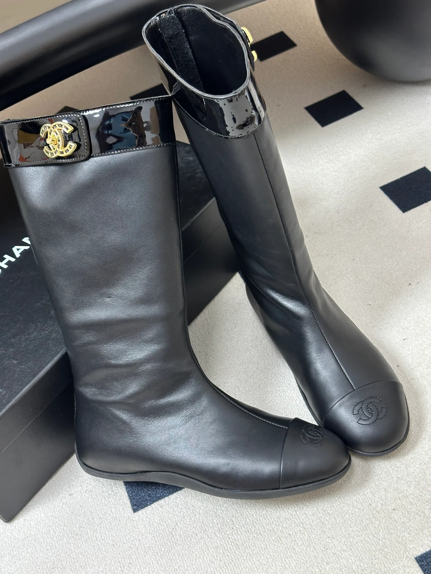 Сапоги Женские Chanel 18543434